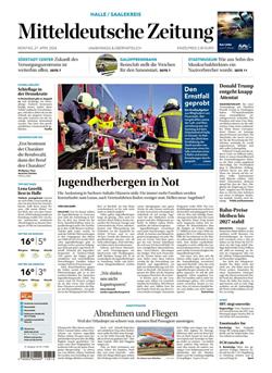 Mitteldeutsche Zeitung Cover