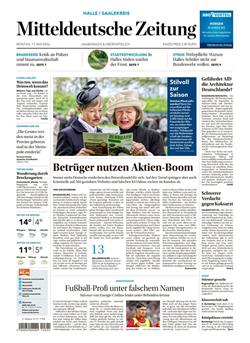 Mitteldeutsche Zeitung Cover