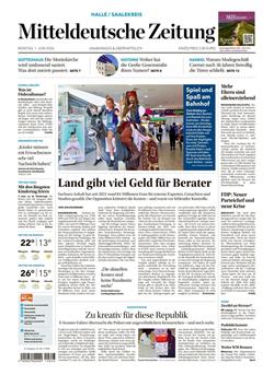 Mitteldeutsche Zeitung Cover