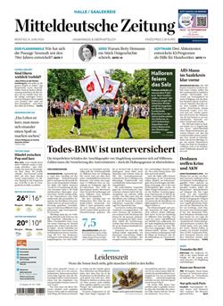 Mitteldeutsche Zeitung E-Paper Cover