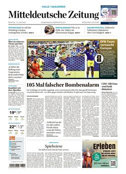 Mitteldeutsche Zeitung Cover