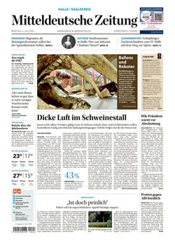 Mitteldeutsche Zeitung Cover