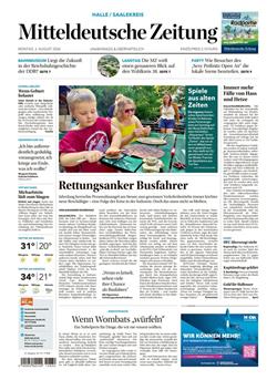 Mitteldeutsche Zeitung Cover