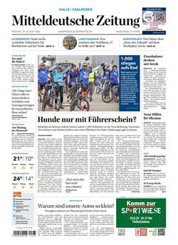 Mitteldeutsche Zeitung Cover