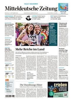 Mitteldeutsche Zeitung Cover