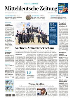Mitteldeutsche Zeitung Cover