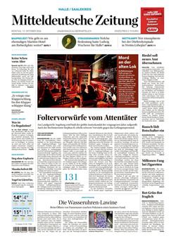 Mitteldeutsche Zeitung Cover