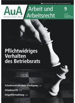 Arbeit & Arbeitsrecht Cover