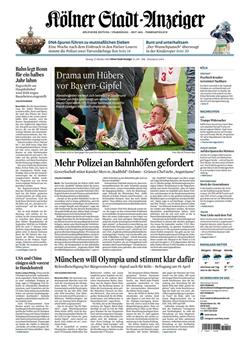 Kölner Stadtanzeiger Cover