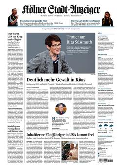 Kölner Stadtanzeiger Cover