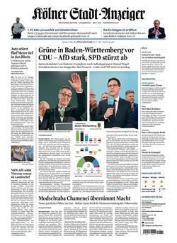 Kölner Stadtanzeiger E-Paper Cover