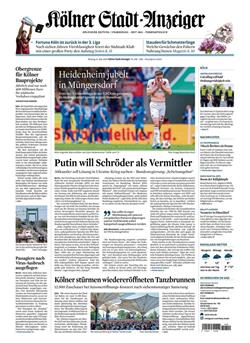 Kölner Stadtanzeiger Cover