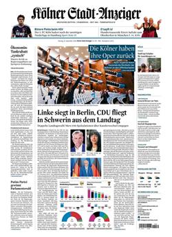 Kölner Stadtanzeiger Cover