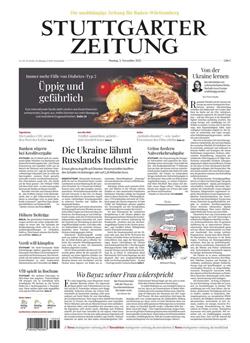 Stuttgarter Zeitung Cover
