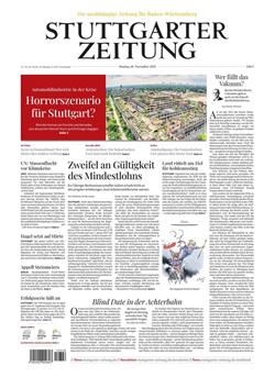 Stuttgarter Zeitung E-Paper Cover
