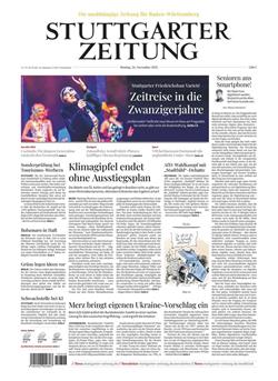 Stuttgarter Zeitung E-Paper Cover
