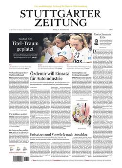 Stuttgarter Zeitung E-Paper Cover