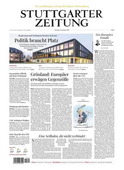 Stuttgarter Zeitung Cover