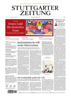 Stuttgarter Zeitung Cover