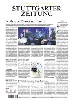 Stuttgarter Zeitung Cover