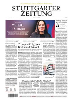Stuttgarter Zeitung Cover