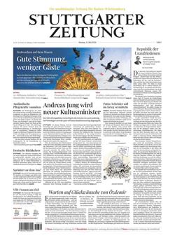 Stuttgarter Zeitung Cover