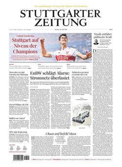 Stuttgarter Zeitung E-Paper Cover