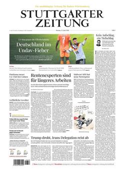 Stuttgarter Zeitung Cover