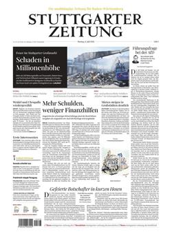 Stuttgarter Zeitung Cover