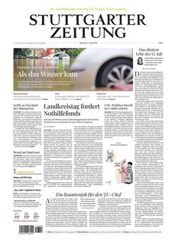 Stuttgarter Zeitung Cover