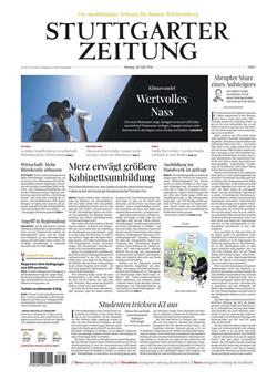 Stuttgarter Zeitung Cover