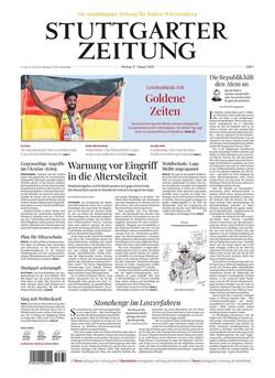 Stuttgarter Zeitung E-Paper Cover