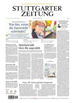Stuttgarter Zeitung E-Paper Cover