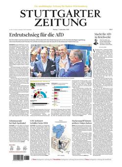 Stuttgarter Zeitung E-Paper Cover