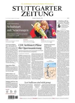 Stuttgarter Zeitung Cover
