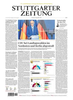 Stuttgarter Zeitung Cover