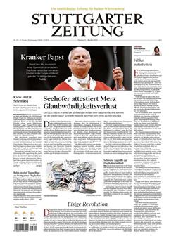 Stuttgarter Zeitung Cover