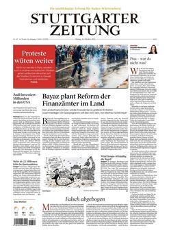 Stuttgarter Zeitung Cover