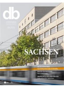 Deutsche Bauzeitung db Cover