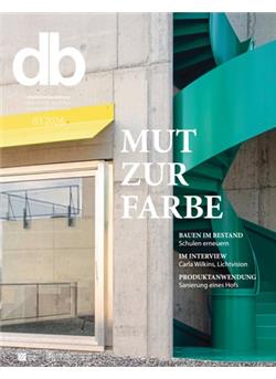 Deutsche Bauzeitung db Cover