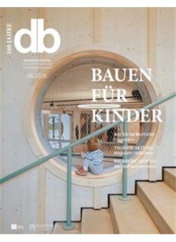 Deutsche Bauzeitung db Cover