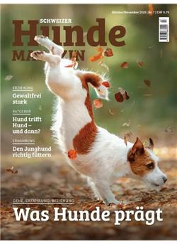 Hundemagazin Schweiz Cover