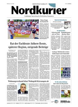 Nordkurier Cover