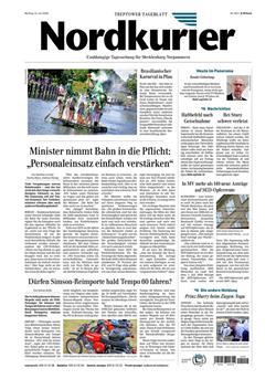Nordkurier E-Paper Cover