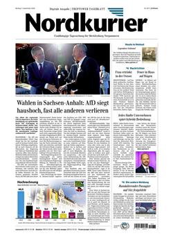 Nordkurier E-Paper Cover