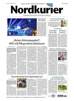 Nordkurier E-Paper Cover