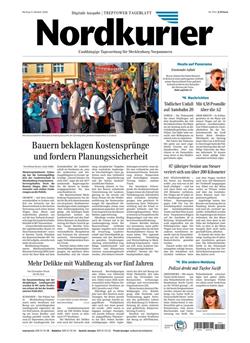 Nordkurier E-Paper Cover