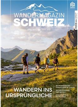 Wandermagazin Schweiz Cover