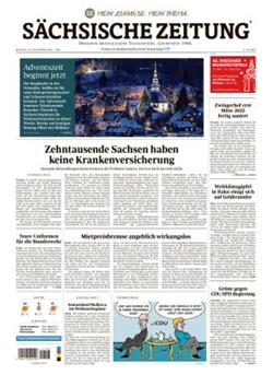 Sächsische Zeitung E-Paper Cover