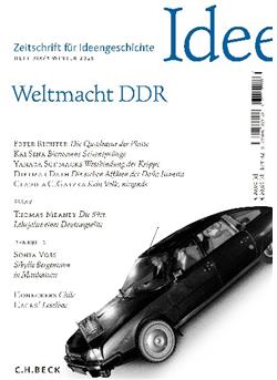 Zeitschrift für Ideengeschichte Cover